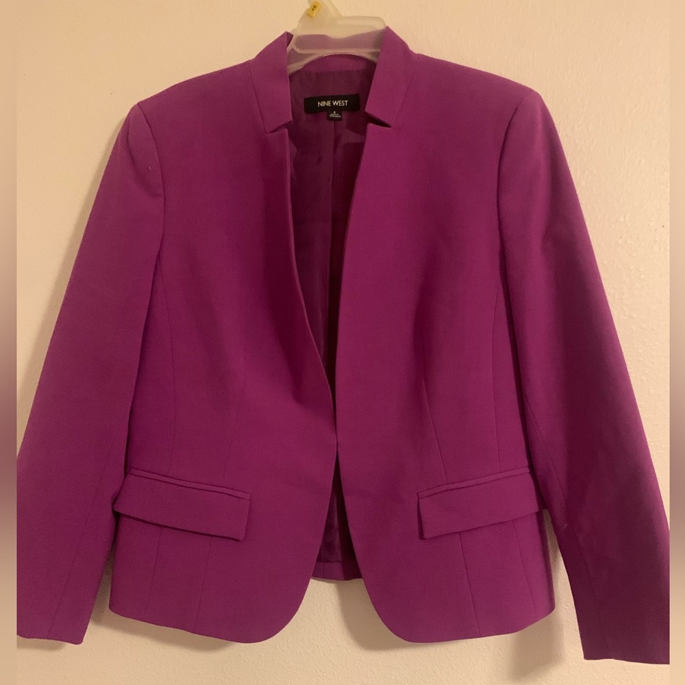 Purple Blazer, never worn.